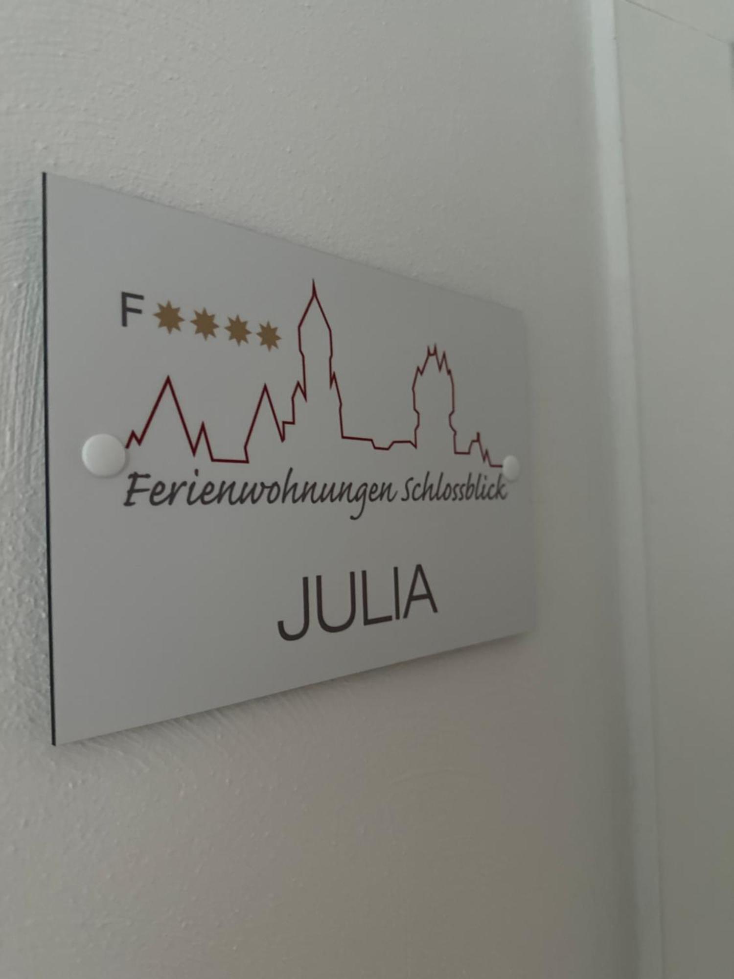 Ferienwohnung Schlossblick - 4 Sterne Sauna Pool Whirlpool Exklusiv ブラウンフェルス エクステリア 写真